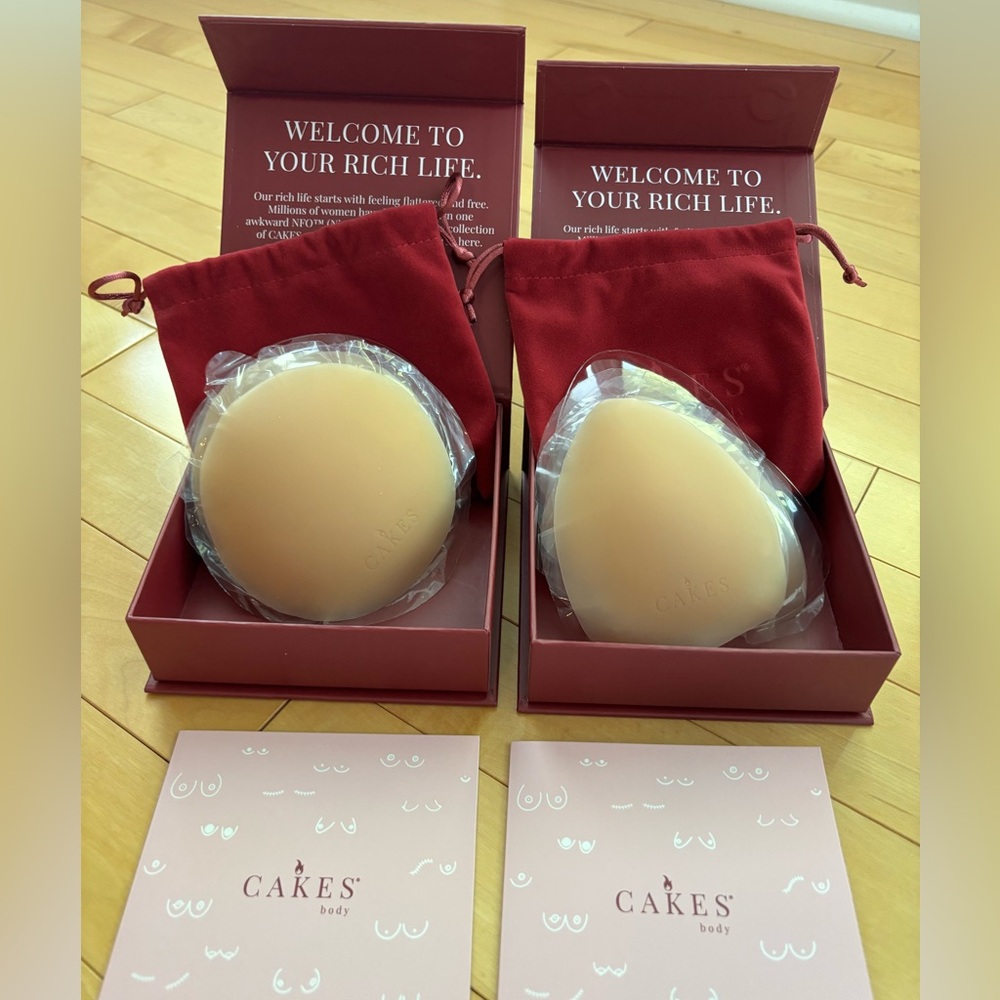 ***NWT*** Sticky Cakes Body Silicone Inserts Bundle - the new  “sticky”